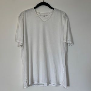 John Varvatos V-neck white T-shirt